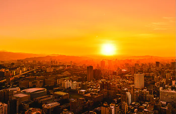 sunset-skyline